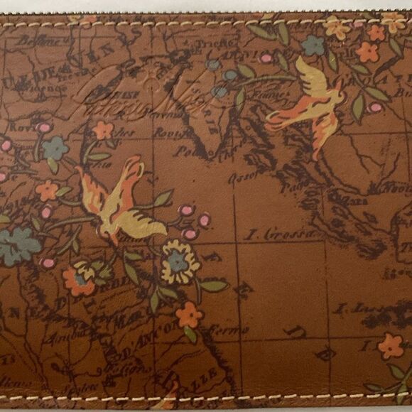 Patricia Nash Brown Leather Wallet - Picture 8 of 8